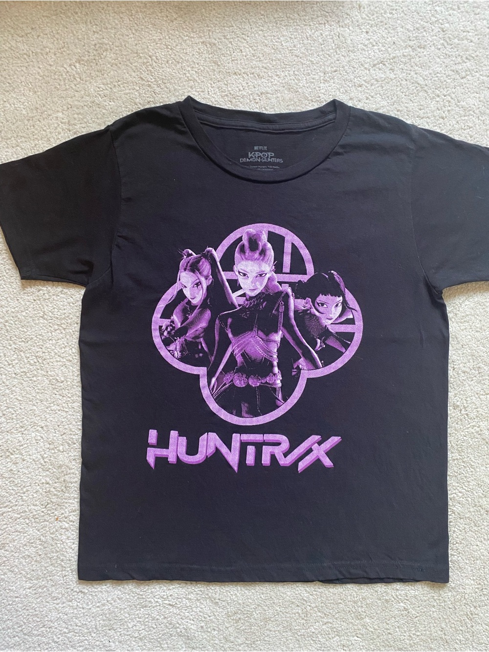 Kids Kpop Demon Hunters Huntrix tee